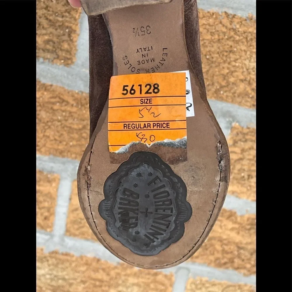 Fiorentini + Baker Beth Boot in Brown Suede 5.5 - Picture 8 of 13